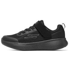 Skechers Anti Slip Wear Resistant Low Top Kids' Running Shoes Black Kids' Черный, 27.5