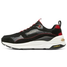 Skechers Sport Casual Shoes 'Black Grey Red' 39.5