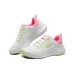 Skechers Vapor Foam Abrasion Resistant Rebound Low-Top Casual Shoes Women's White Pink Yellow White Pink Yellow, 37.5