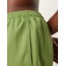 Free Society plain swim short in green Зеленый, S
