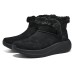 Skechers Max Cushioning Essential Warm And Wear-Resistant Crew Snow Boots Women's Black Черный, 37
