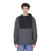 Skechers Sweatshirt Men's Black Gray Color Black Gray Color, S