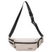 Skechers Fabric Fanny Pack Regular Unisex Silver Gray Silver Gray