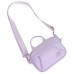 Skechers Fabric Camera Bag Portable Crossbody Bag Shoulder Bag Unisex Tranquil Orchid Purple Quiet Violet, Small Size