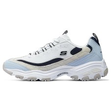 Skechers D'Lites Varsity Spirit Sneaker 'White Beige Blue' Синий, 40