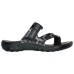 Skechers Slip-Resistant Abrasion-Resistant Slide Slippers Women's Black Черный, 36