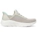 Skechers Durable Breathable Mid-Top Running Shoes Women's Taupe Серо-коричневый, 37