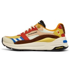One Piece x Skechers Global Jogger Slip Resistant Low Top Casual Shoes Women's Multicolor 39