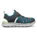 Skechers Kids Anti-Slip And Wear-Resistant Breathable Children's Sandals Green Gray Black Teenagers 32