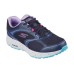 Skechers Go Run Consistent Cushioning Anti-Slip And Wear-Resistant Low-Top Running Shoes Women's Blue Purple 35