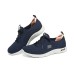Skechers ARCH FIT REFINE Cushioned Slip Resistant Abrasion Resistant Low Top Casual Shoes Women's Blue White 35