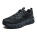 Skechers Cushioning Slip Resistant Low Top Running Shoes Men's Black Черный, 40