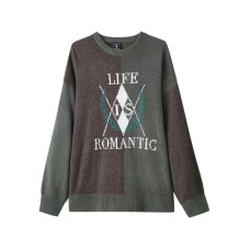 Skechers Romantic Crown Collaboration Series Sweatshirt Unisex Yellow Pine Green Yellow Pine Green, S