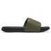 Skechers Side Lines Rubber Sole Slide Slippers Men's Olive Green 39.5