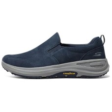 Skechers Go Walk Outdoor Anti Slip Wear Resistant Low Top Casual Shoes Men's Blue Синий, 44.5