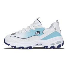 Skechers D'Lites 1.0 Chunky Sneakers Women's Low-Top Blue Синий Белый, 40