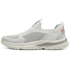 Skechers Cushioning Anti-Slip Wear-Resistant Breathable Lightweight Rebound Low-Top Casual Shoes Men's Taupe Серо-коричневый, 45.5