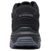 Skechers OUTDOOR MENS Supportive And Elastic Mid-Top Hiking Shoes Men's Black Gray Color Black/charcoal gray, 41