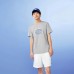 Skechers T Shirt Unisex Medium Heather Gray Medium Heather Gray 004F, M