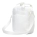Skechers Fabric Shoulder Bag, Crossbody Bag Regular Unisex Marshmallow White Белый