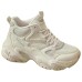 Skechers DLITES Breathable And Resilient High-Top Casual Running Shoes Women's Beige Бежевый, 38.5