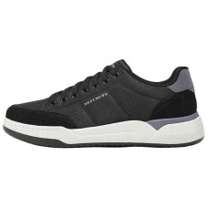 Skechers Anti-Slip Wear-Resistant Low-Top Skateboard Shoes Men's Black Черный, 41