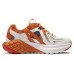Skechers Cushioning Wear-Resistant Low-Top Casual Shoes Men's White Orange White Umber, 39.5