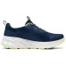 Skechers Sport Anti Slip Wear Resistant Low Top Casual Running Shoes Women's Marine Blue Navy/Lemon, 39