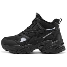 Skechers DLITES Breathable And Resilient High-Top Casual Running Shoes Women's Black Черный, 37