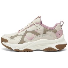 Skechers Street Mantle Moon Shoes Cushioning, Abrasion Resistant, Slip Resistant Low Top Chunky Sneakers Women's Pink Разноцветный, 38