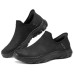 Skechers SKECHERS MENS USA Anti-Slip Wear-Resistant Low-Top Casual Shoes Men's Black Черный, 40