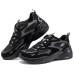 Skechers DLites Running Shoes 'Black Grey' 39.5