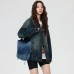 Jeep Denim Jacket Unisex Nano Blue Nano Blue, M