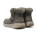 Skechers ON THE GO STELLAR Waterproof And Slip Resistant Short Mid Calf Snow Boots Women's Taupe Серо-коричневый, 36