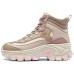 Skechers Street Anti-Slip Wear-Resistant High-Top Casual Shoes Women's Taupe Taupe/Multicolor, 39