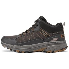 Skechers Go Run Trail Anti-Slip Wear-Resistant Low-Top Running Shoes Men's Brown Коричневый, 41
