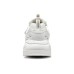 Skechers Girls Slip Resistant Cushioning Abrasion Resistant Kids Lifestyle Shoes White Silver Teenagers Белый, 28.5