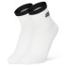 Skechers Kids Socks 亮白色/冰水蓝/碳黑, L