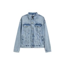 GAP Denim Jackets Men Blue Синий, L