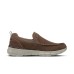 Skechers Cushioned Slip-Resistant Low-Top Casual Shoes Men's Brown Коричневый, 41.5