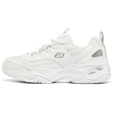 Skechers D'Lites 4.0 'White Grey' Women's 39