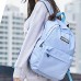 Skechers Polyester Backpack Regular Unisex Sky Blue Голубой