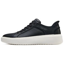 Skechers Street Tres-Air Uno Cushioning Wear-Resistant Low-Top Skateboard Shoes Men's Black White Черно-белый, 41