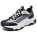 Skechers Street Anti-Slip Wear-Resistant Breathable Lightweight Coverage Low-Top Casual Shoes Men's White Black Черно-белый, 45