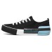 Skechers New Moon Slip-Resistant Cushioning Wear-Resistant Low-Top Skateboard Shoes Women's Black Blue 36