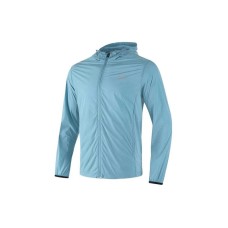 Skechers Breathable Quick Dry Cooling Sun Protection Clothing Men's Off-Adriatic Blue Adriatic Blue/030N, S