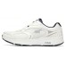 Skechers GO RUN Cushioning, Slip Resistant, And Abrasion Resistant Low Top Running Shoes Men's White Blue 42.5