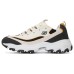 Skechers D'LITES 1.0 Cushioning Anti-Slip And Wear-Resistant Low-Top Chunky Sneakers Men's Gray Black 39.5