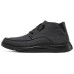 Skechers Cushioning Anti-Slip And Wear-Resistant Mid-Top Casual Shoes Men's Black 41