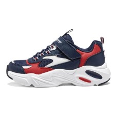 Skechers Wear-Resistant Slip-Resistant Kids Lifestyle Shoes Red Blue Kids' красный синий, 35